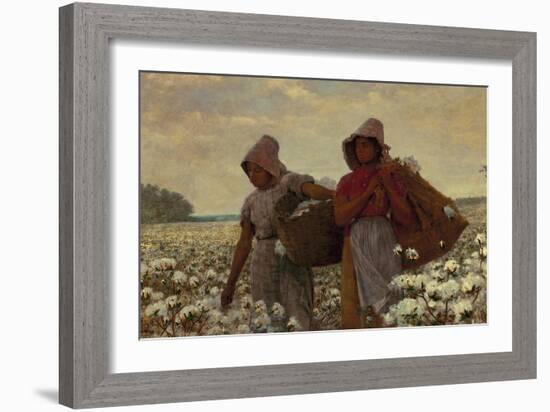 The Cotton Pickers-Winslow Homer-Framed Giclee Print