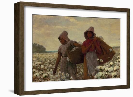 The Cotton Pickers-Winslow Homer-Framed Giclee Print