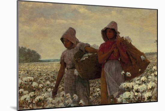 The Cotton Pickers-Winslow Homer-Mounted Giclee Print