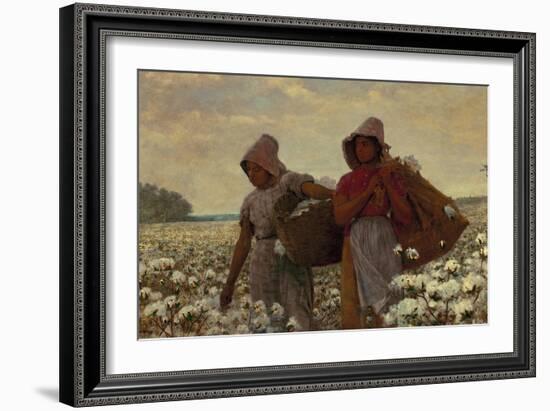 The Cotton Pickers-Winslow Homer-Framed Giclee Print