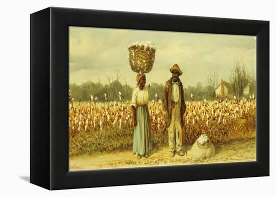 The Cotton Pickers-William Aiken Walker-Framed Premier Image Canvas