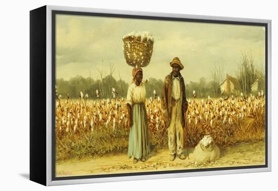 The Cotton Pickers-William Aiken Walker-Framed Premier Image Canvas