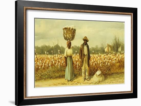 The Cotton Pickers-William Aiken Walker-Framed Giclee Print