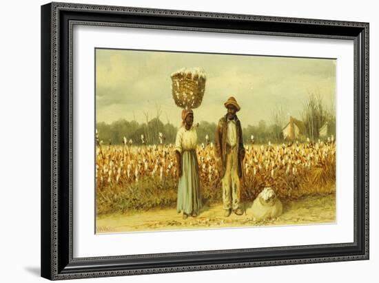 The Cotton Pickers-William Aiken Walker-Framed Giclee Print