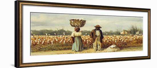 The Cotton Pickers-William Aiken Walker-Framed Giclee Print