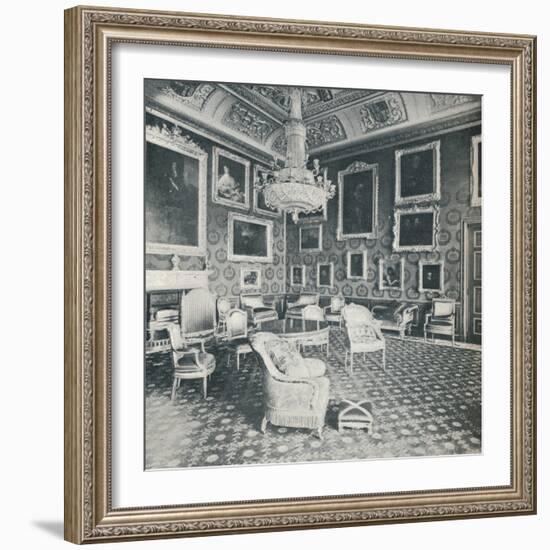 The Council Chamber Windsor Castle, c1899, (1901)-Eyre & Spottiswoode-Framed Photographic Print