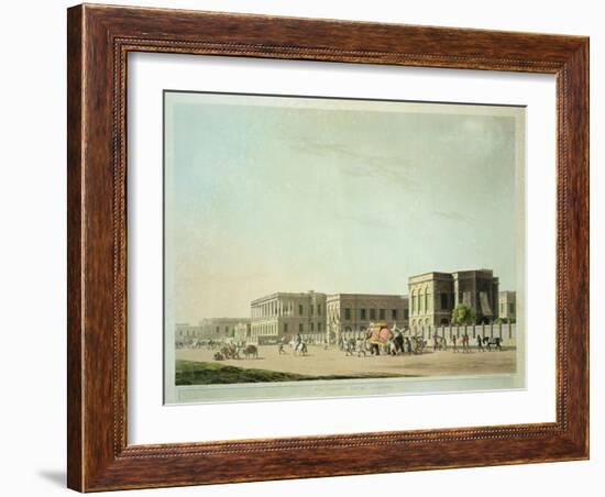 The Council House, Calcutta, Plate 29 from "Oriental Scenery: Twenty Four Views in Hindoostan"-Thomas Daniell-Framed Giclee Print