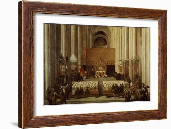 The Council of Trent-Titian (Tiziano Vecelli)-Framed Giclee Print