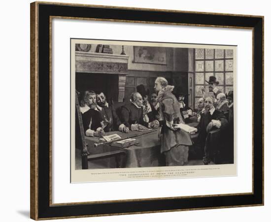 The Councillors of Peter the Headstrong-George Henry Boughton-Framed Giclee Print