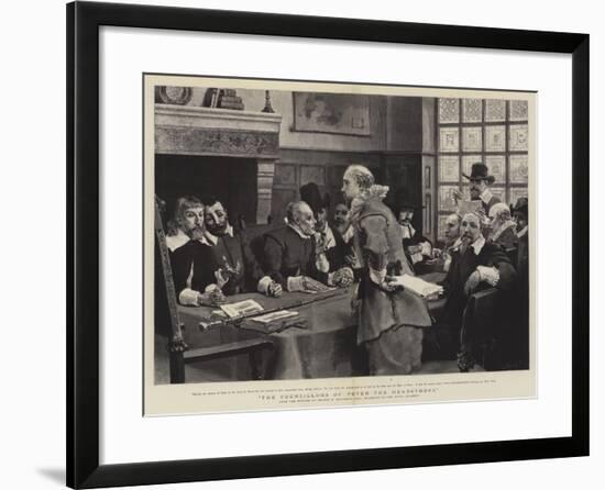 The Councillors of Peter the Headstrong-George Henry Boughton-Framed Giclee Print