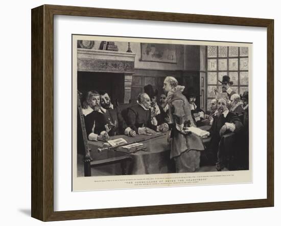 The Councillors of Peter the Headstrong-George Henry Boughton-Framed Giclee Print