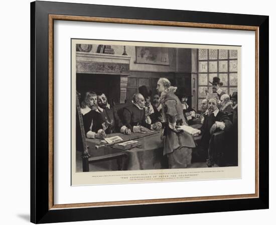 The Councillors of Peter the Headstrong-George Henry Boughton-Framed Giclee Print