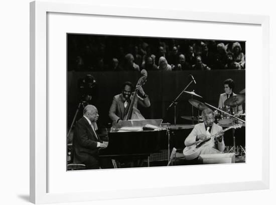 The Count Basie Orchestra in Concert at the Royal Festival Hall, London, 18 July 1980-Denis Williams-Framed Photographic Print