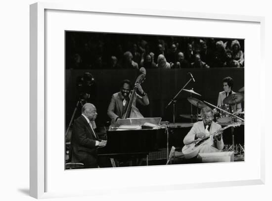 The Count Basie Orchestra in Concert at the Royal Festival Hall, London, 18 July 1980-Denis Williams-Framed Photographic Print