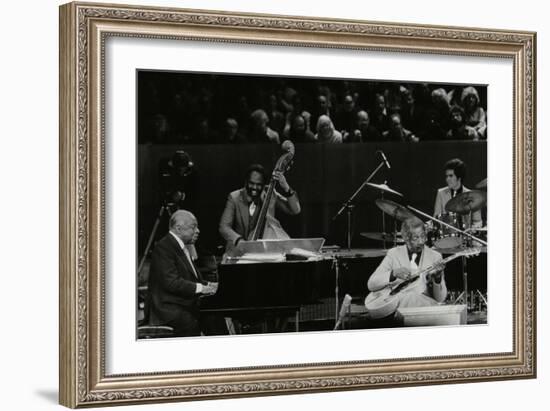 The Count Basie Orchestra in Concert at the Royal Festival Hall, London, 18 July 1980-Denis Williams-Framed Photographic Print