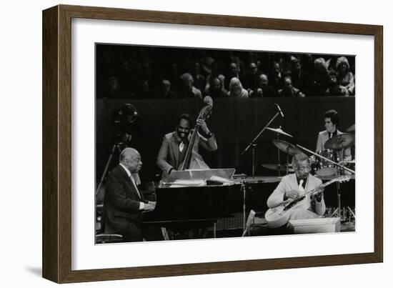 The Count Basie Orchestra in Concert at the Royal Festival Hall, London, 18 July 1980-Denis Williams-Framed Photographic Print