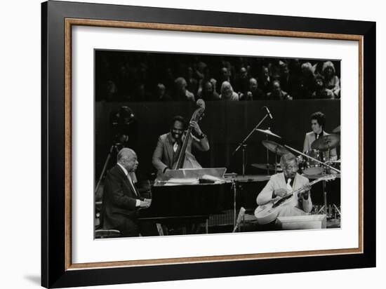 The Count Basie Orchestra in Concert at the Royal Festival Hall, London, 18 July 1980-Denis Williams-Framed Photographic Print