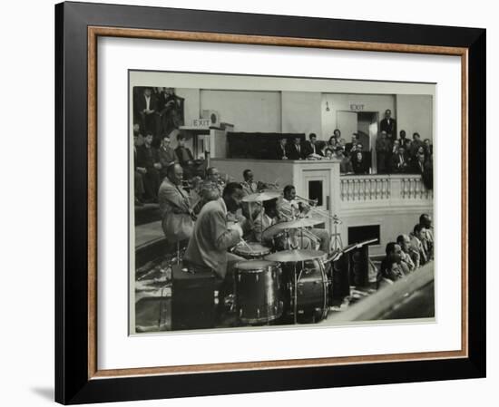 The Count Basie Orchestra in Concert, C1950S-Denis Williams-Framed Photographic Print