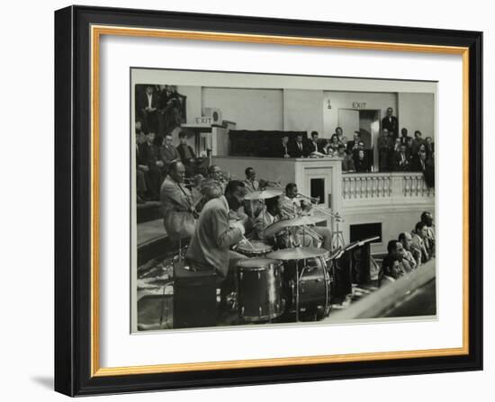 The Count Basie Orchestra in Concert, C1950S-Denis Williams-Framed Photographic Print