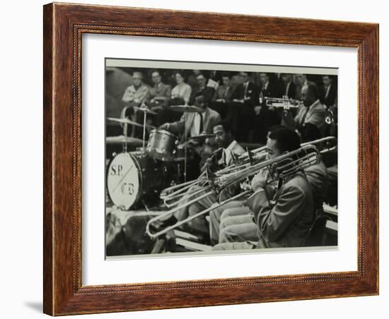 The Count Basie Orchestra in Concert, C1950S-Denis Williams-Framed Photographic Print