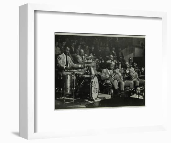 The Count Basie Orchestra in Concert, C1950S-Denis Williams-Framed Photographic Print