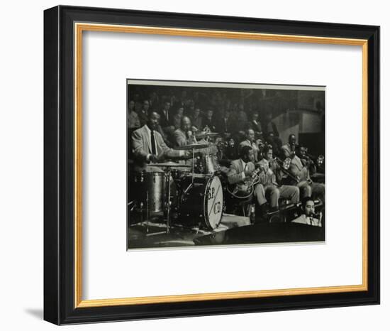 The Count Basie Orchestra in Concert, C1950S-Denis Williams-Framed Photographic Print