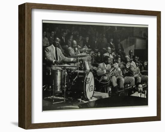 The Count Basie Orchestra in Concert, C1950S-Denis Williams-Framed Photographic Print