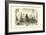 The Count De La Blanche-Epine and His Companions Engaged in their Scientific Labours-Édouard Riou-Framed Giclee Print