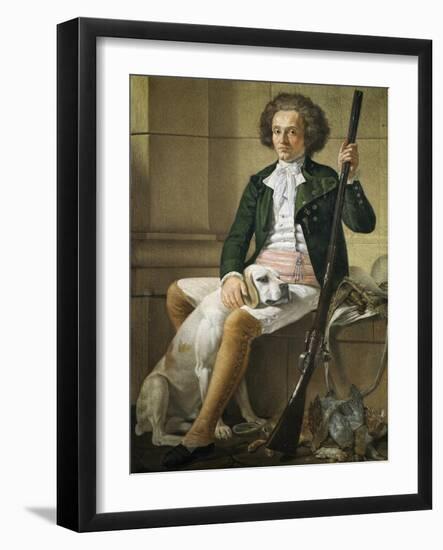 The Count De Mont Louis-Johann Zoffany-Framed Giclee Print