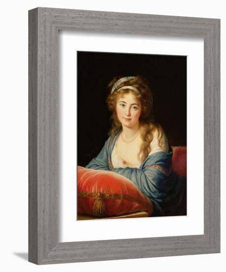 The Countess Catherine Vassilievna Skavronskaia-Elisabeth Louise Vigee-LeBrun-Framed Giclee Print