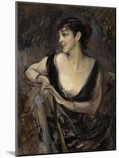 The Countess De Rasty Sitting-Giovanni Boldini-Mounted Giclee Print