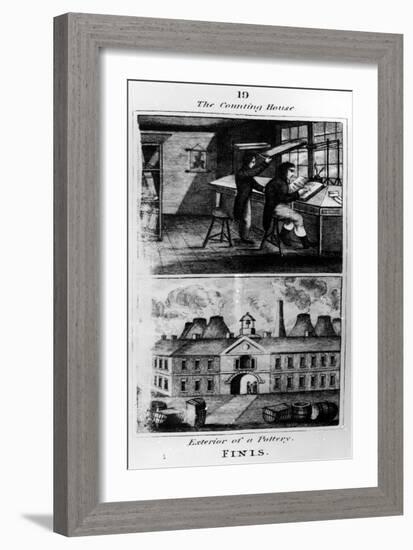 The Counting House, 1827-null-Framed Giclee Print