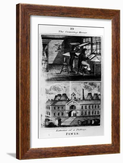 The Counting House, 1827-null-Framed Premium Giclee Print