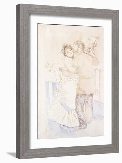 The Country Dance, 1883-Pierre-Auguste Renoir-Framed Giclee Print