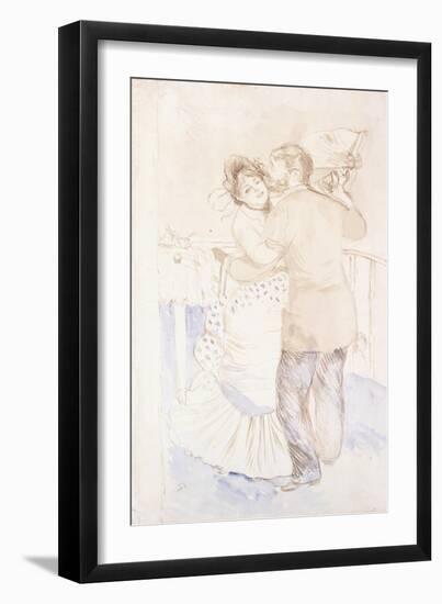 The Country Dance, 1883-Pierre-Auguste Renoir-Framed Giclee Print