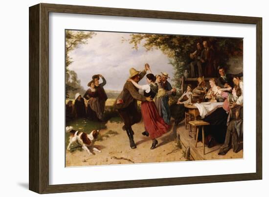 The Country Fair, 1886-Theodore Gerard-Framed Giclee Print