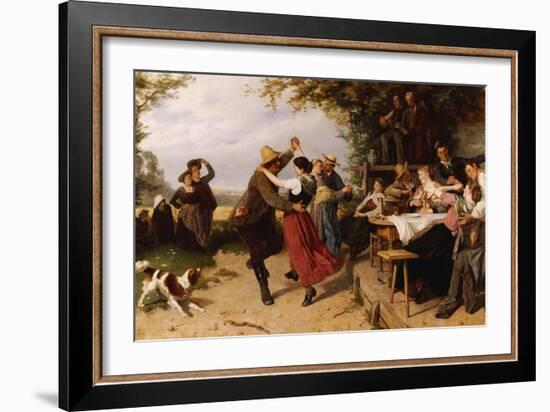 The Country Fair, 1886-Theodore Gerard-Framed Giclee Print