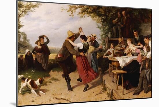 The Country Fair, 1886-Theodore Gerard-Mounted Giclee Print