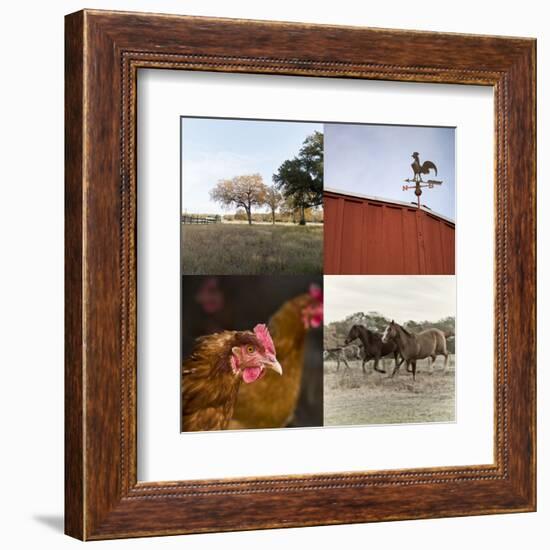 The Country II-Sidney Aver-Framed Art Print