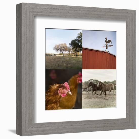 The Country II-Sidney Aver-Framed Art Print