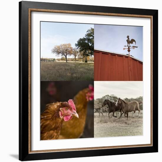 The Country II-Sidney Aver-Framed Art Print