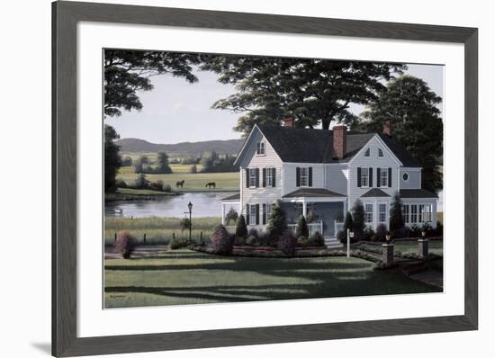 The Country Inn-Bill Saunders-Framed Art Print