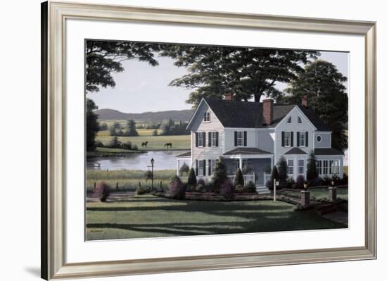The Country Inn-Bill Saunders-Framed Art Print