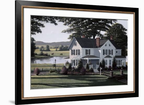 The Country Inn-Bill Saunders-Framed Art Print