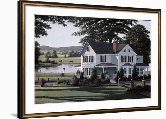 The Country Inn-Bill Saunders-Framed Art Print