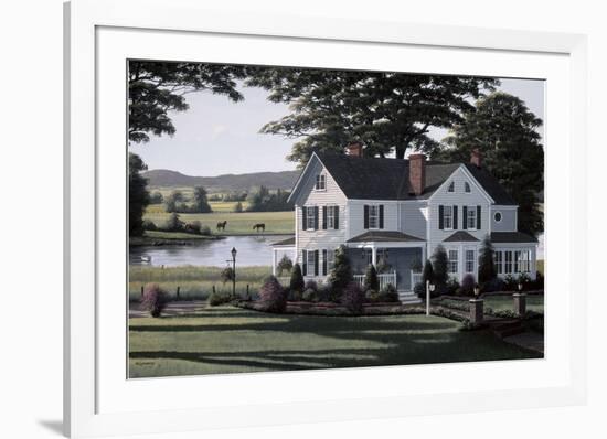 The Country Inn-Bill Saunders-Framed Art Print