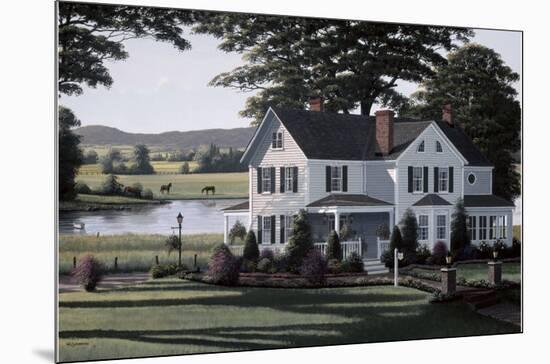 The Country Inn-Bill Saunders-Mounted Art Print