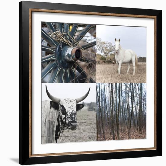 The Country IV-Sidney Aver-Framed Art Print