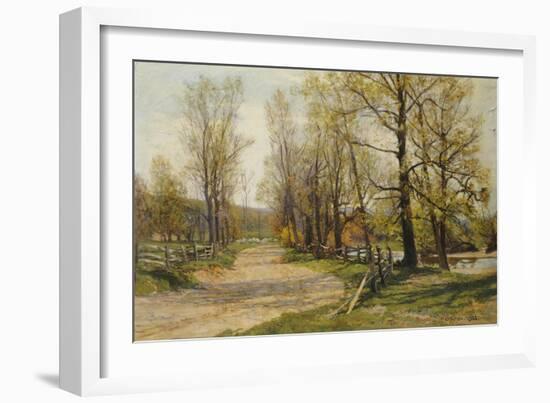 The Country Lane-Hugh Jones-Framed Giclee Print