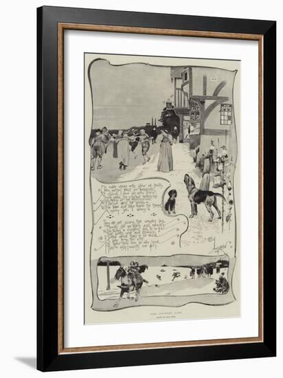 The Country Lass-Cecil Aldin-Framed Giclee Print